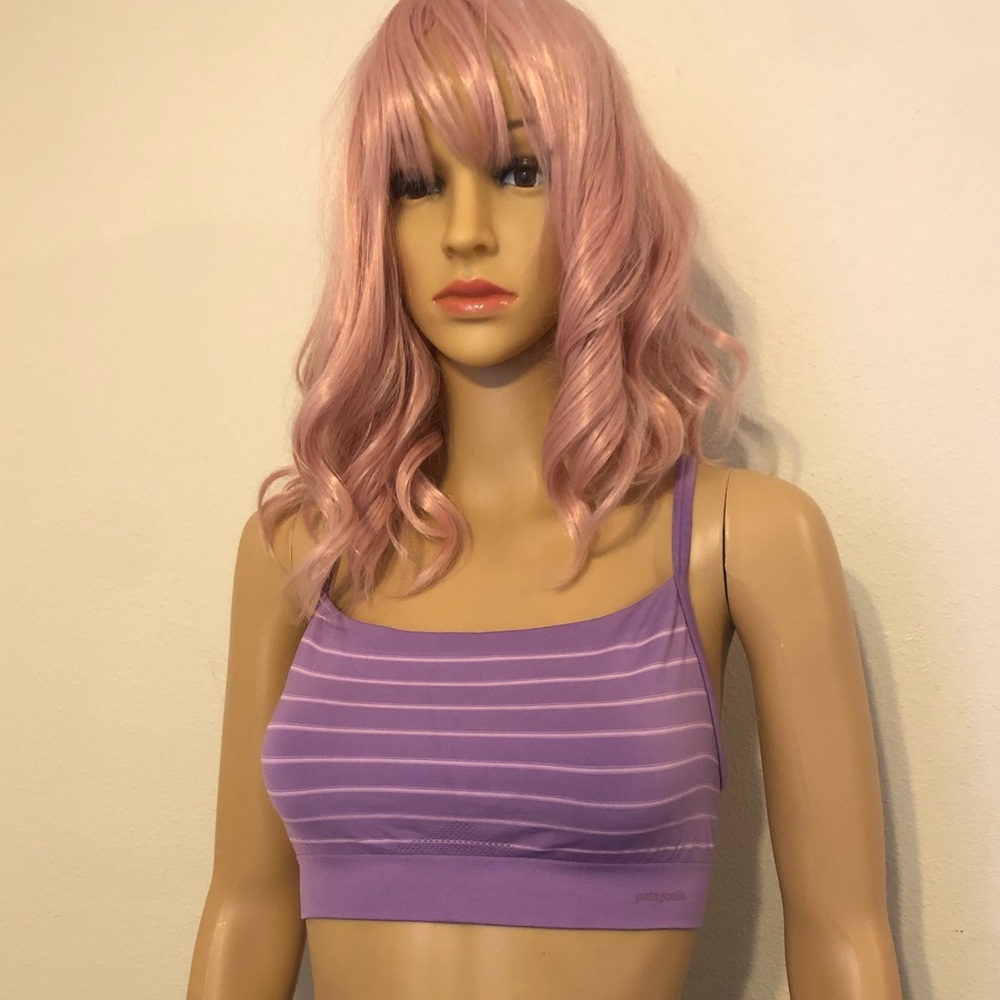 Patagonia sports bra medium purple